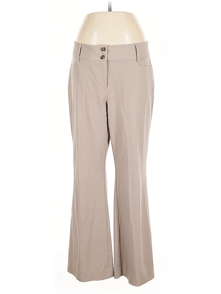 Pre-owned Alfani Dress Pants In Brown