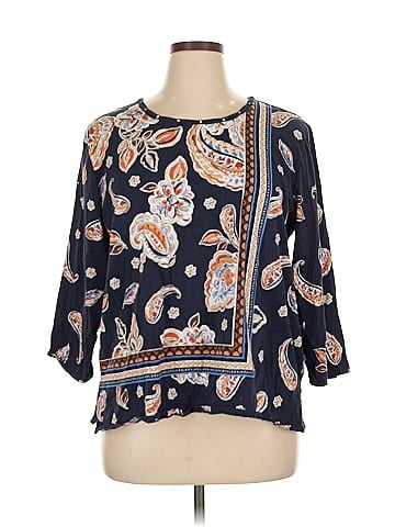 Alfred Dunner 3/4 Sleeve Blouse (view 1)