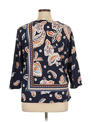 Alfred Dunner 3/4 Sleeve Blouse (view 2)