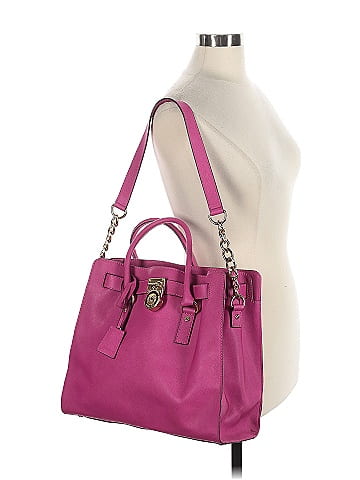 MICHAEL Michael Kors Leather Satchel (view 2)