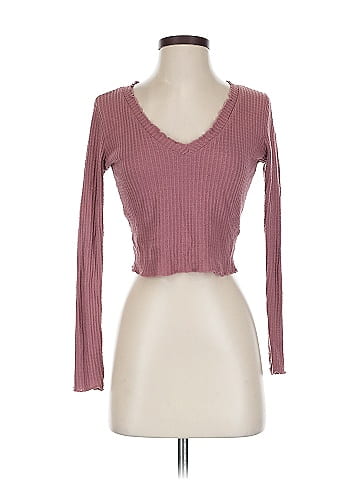 Charlotte Russe Long Sleeve Top (view 1)