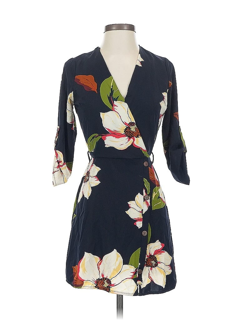 Pre-owned Monteau Casual Dress In Black