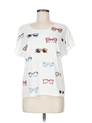 Zenergy by Chico's Short Sleeve Blouse (view 1)