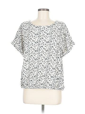 MELLODAY Short Sleeve Blouse (view 1)