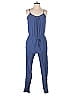Gap 100% Rayon Solid Blue Jumpsuit Size XS - photo 1