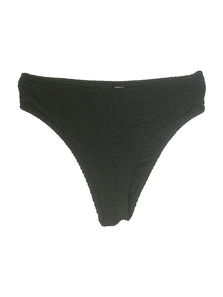Pre-owned Unbranded Swimsuit Bottoms In Black