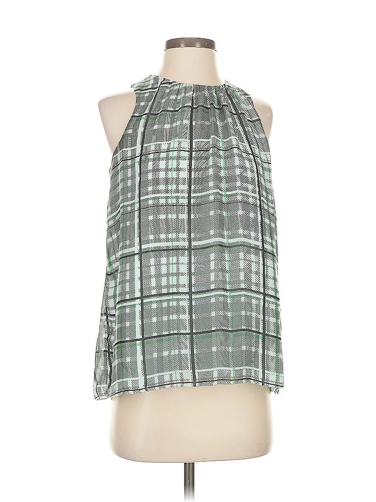 Click to view more detailed imagery on our partner's website Pre-owned Vince Camuto Sleeveless Blouse In Green