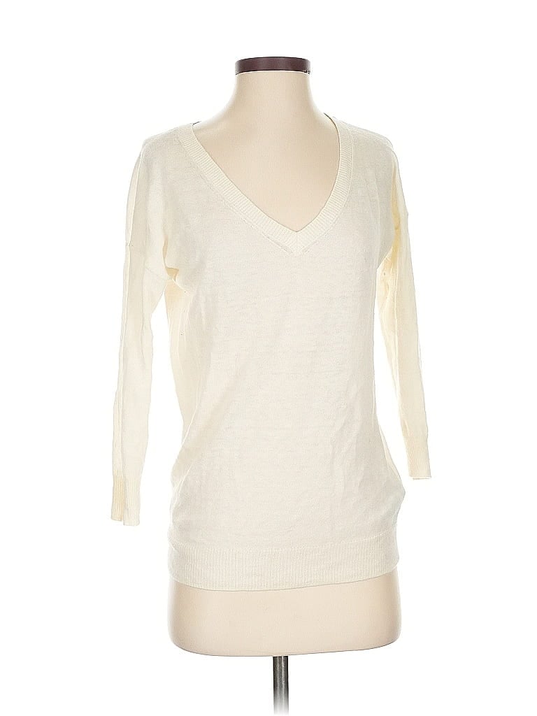 BANANA REPUBLIC Pre-owned Cardigan Sweater In White