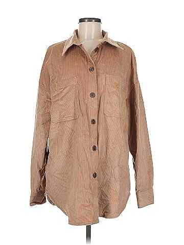 The Group by Babaton Long Sleeve Button-Down Shirt (view 1)