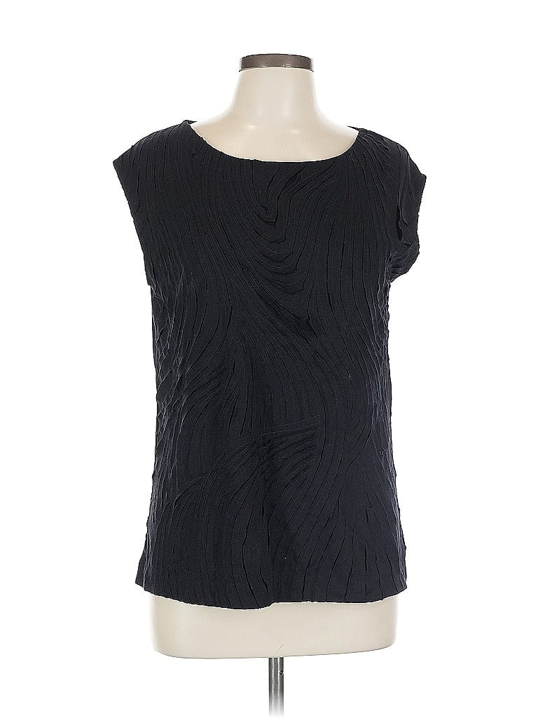 Pre-owned Coldwater Creek Sleeveless Blouse In Blue