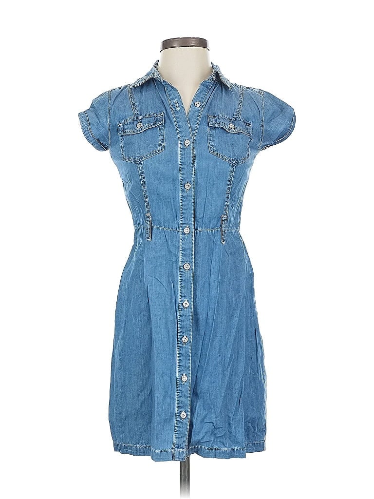 Pre-owned American Rag Cie Casual Dress In Blue