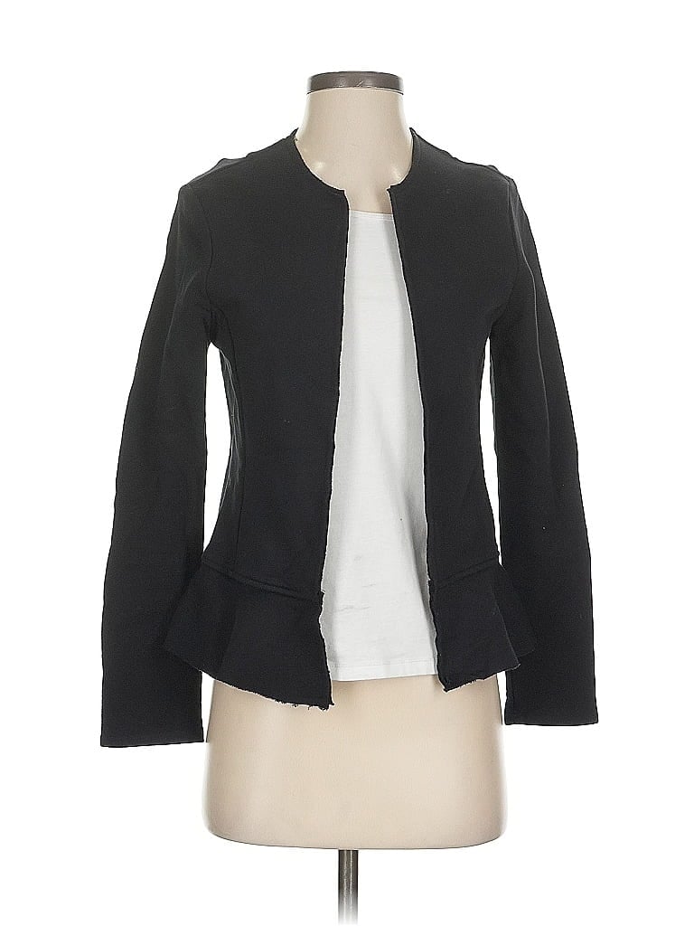 Pre-owned Left Coast By Dolan Cardigan Sweater In Black