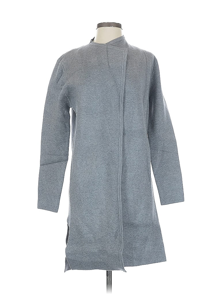 Pre-owned Assorted Brands Cardigan Sweater In Gray