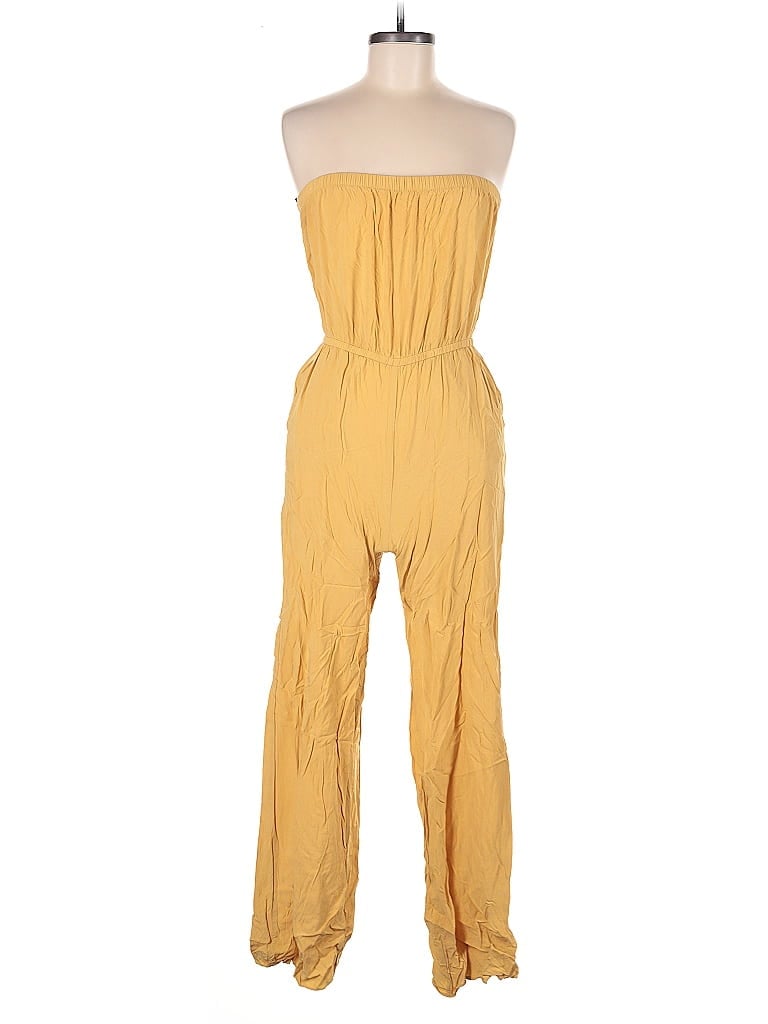 Pre-owned Forever 21 Jumpsuit In Yellow