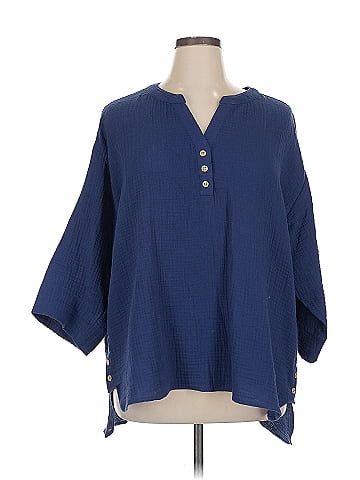 Isaac Mizrahi LIVE! 3/4 Sleeve Blouse (view 1)