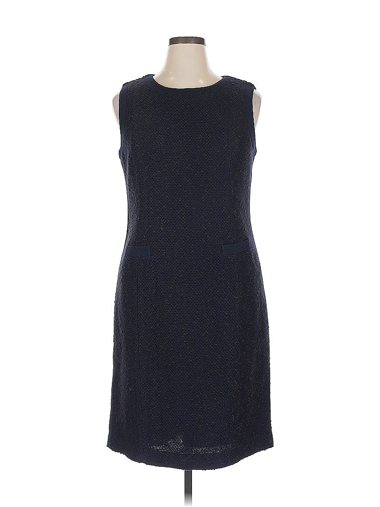 Pre-owned Worth Casual Dress In Blue