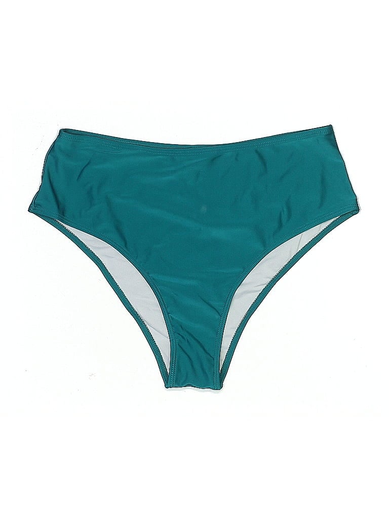 Pre-owned Unbranded Swimsuit Bottoms In Blue