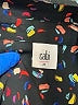 CAbi 100% Polyester Hearts Black Long Sleeve Blouse Size M - photo 3