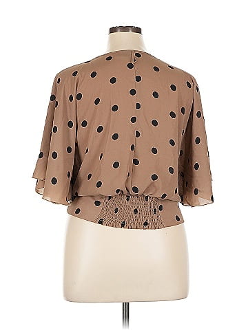 7th Avenue Design Studio New York & Company Short Sleeve Blouse (view 2)