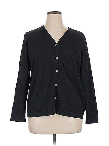 Lauren by Ralph Lauren Silk Cardigan (view 1)