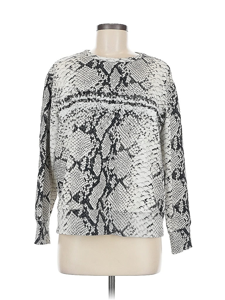 Pre-owned Escada Sport Pullover Sweater In Silver