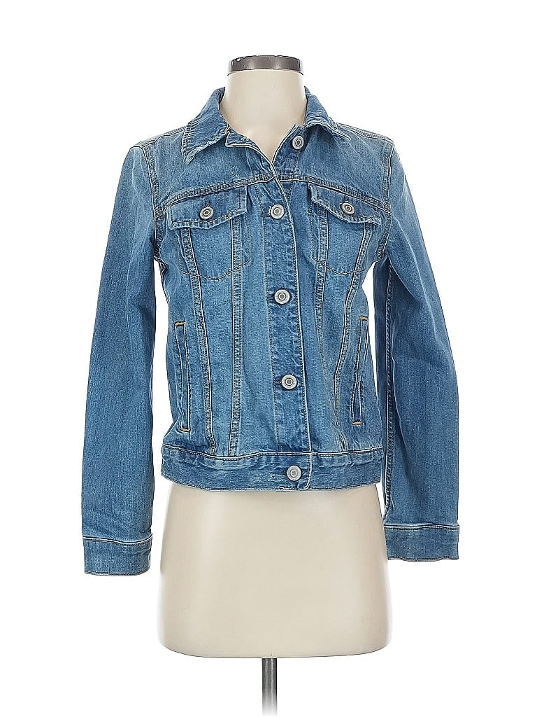 Pre-owned Lc Lauren Conrad Denim Jacket In Blue