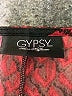 Gypsy by Mara Hoffman Red Short Sleeve Blouse Size S - photo 6