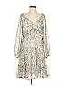 Hayden 100% Polyester Stars Ivory Cocktail Dress Size S - photo 1