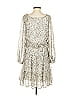Hayden 100% Polyester Stars Ivory Cocktail Dress Size S - photo 2