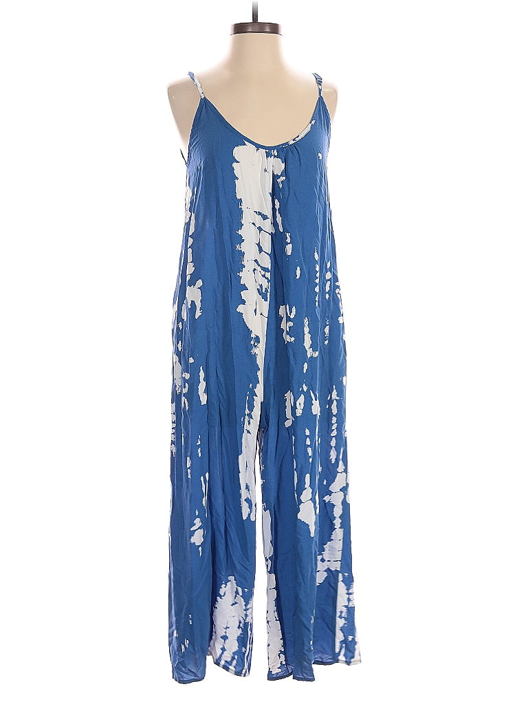 Pre-owned Unbranded Jumpsuit In Blue