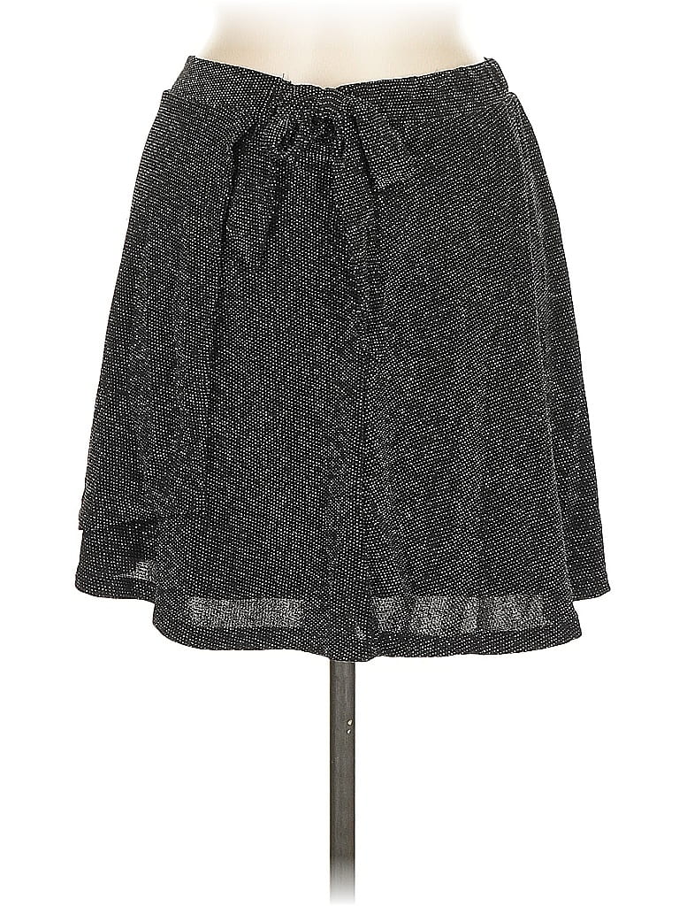 Pre-owned Sonoma Goods For Life Casual Skirt In Gray