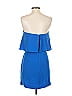 BCBGMAXAZRIA 100% Polyester Color Block Blue Cocktail Dress Size 4 - photo 2