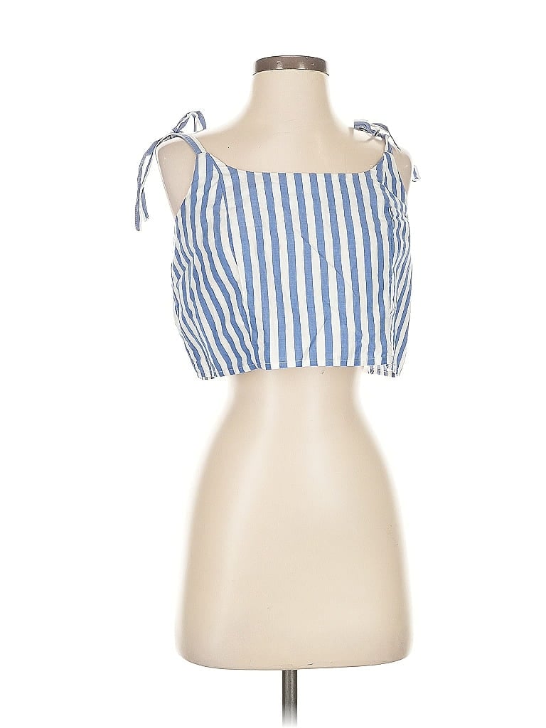 Pre-owned Old Navy Sleeveless Blouse In Blue