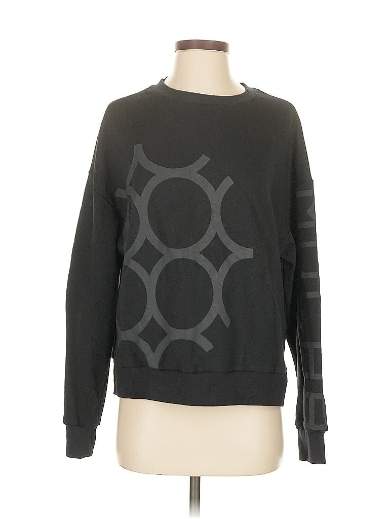 Pre-owned Assorted Brands Sweatshirt In Black