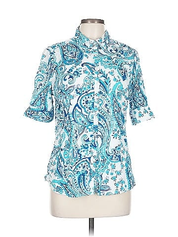 7th Avenue Design Studio New York & Company Short Sleeve Blouse (view 1)