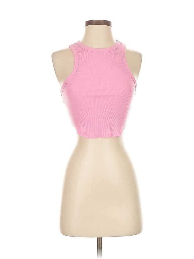 WILD FABLE Pre-owned Tank Top Pink Halter Neckline Tops