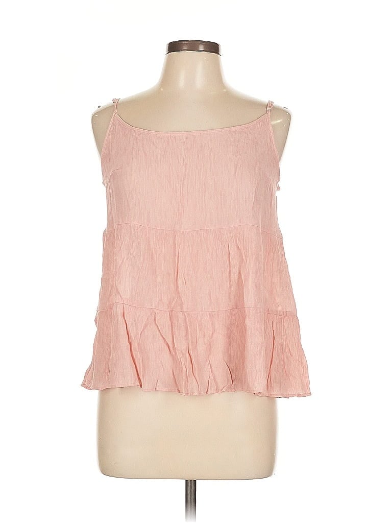 Pre-owned Divided By H&m Sleeveless Blouse In Pink