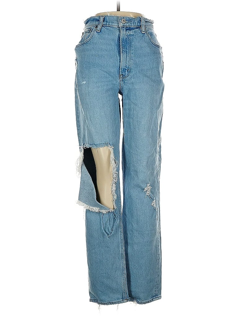Click to view more detailed imagery on our partner's website Pre-owned Abercrombie & Fitch Jeans In Blue