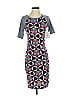 Lularoe Graphic Gray Cocktail Dress Size XXS - photo 1
