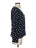 Jigsaw 100% Viscose Polka Dots Black Long Sleeve Blouse Size 4 - photo 4