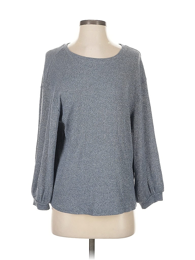 Pre-owned Daily Ritual Pullover Sweater In Gray