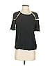 A.L.C. Black Short Sleeve Top Size 2 - photo 1