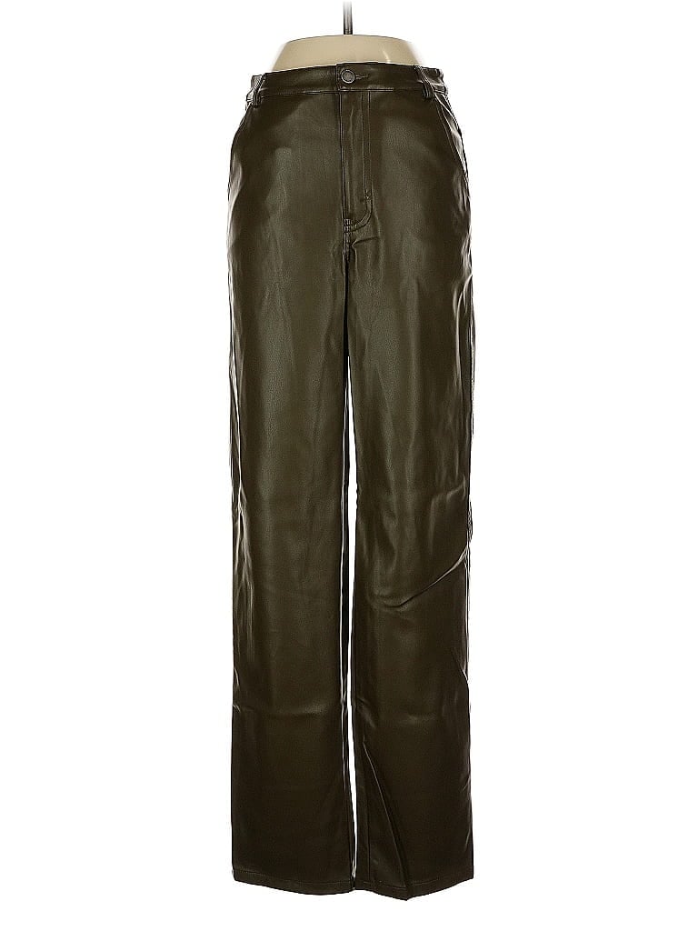 Pre-owned En Saison Jeggings In Green