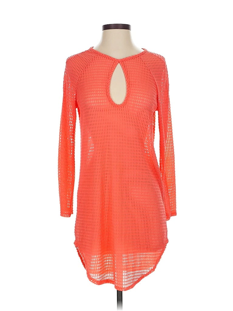JORDAN TAYLOR Pre-owned Long Sleeve Blouse In Orange