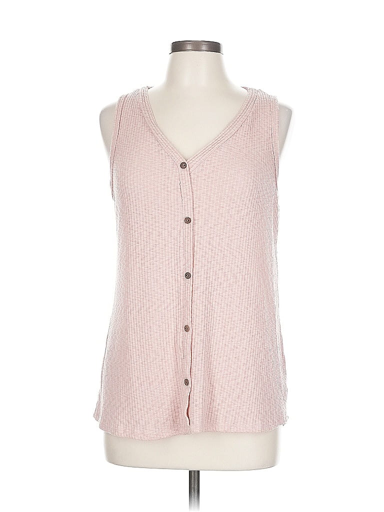 Pre-owned Assorted Brands Sleeveless Blouse In Pink