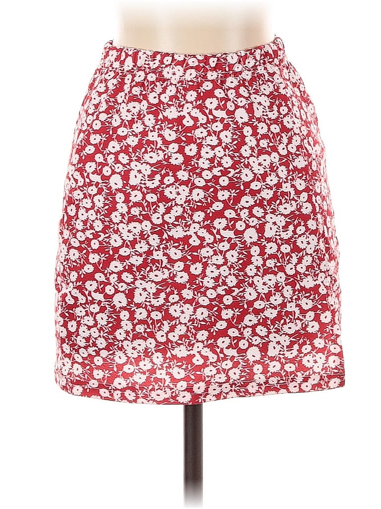 Pre-owned Shein Casual Skirt In Red