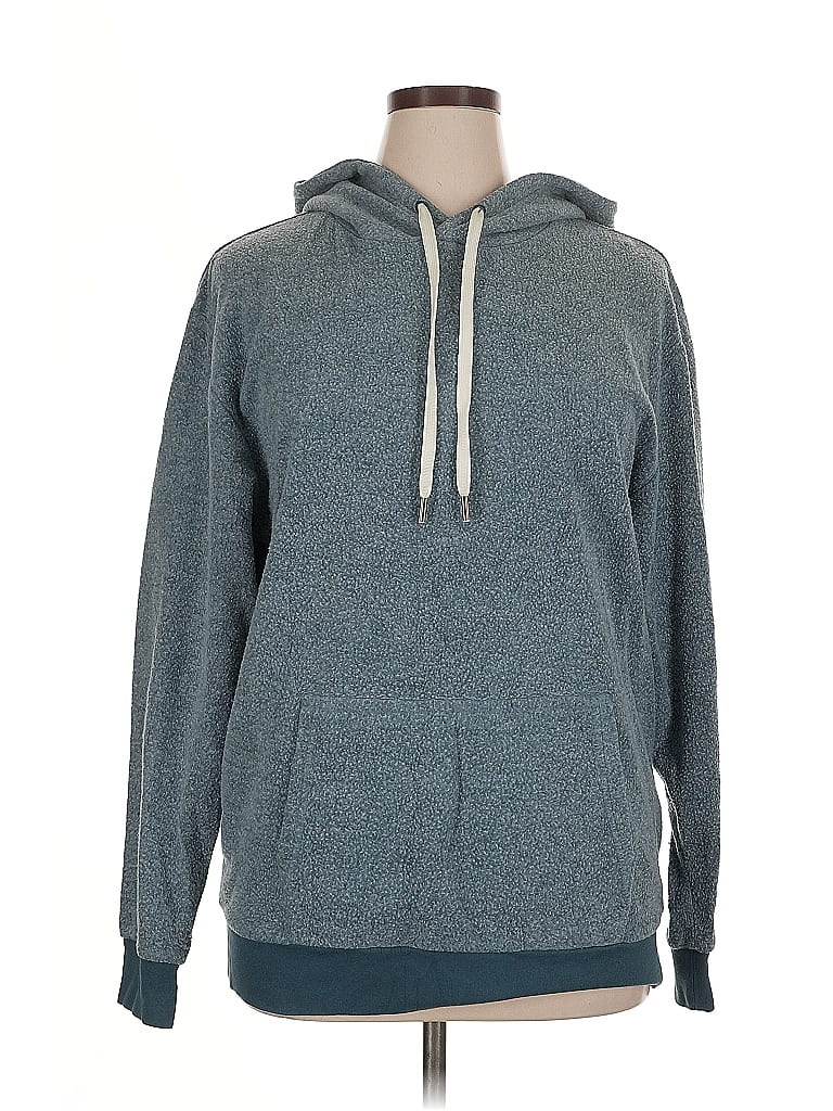 FEAT Pre-owned Pullover Hoodie In Blue