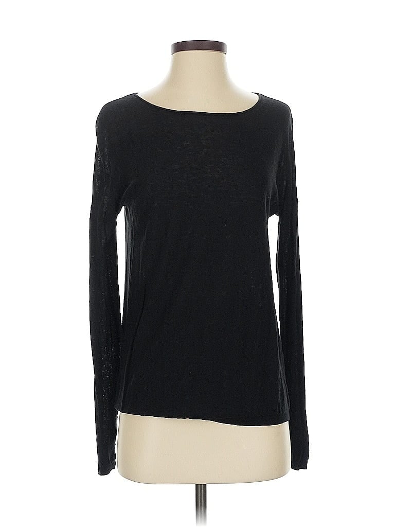 Pre-owned Vince Pullover Sweater In Black