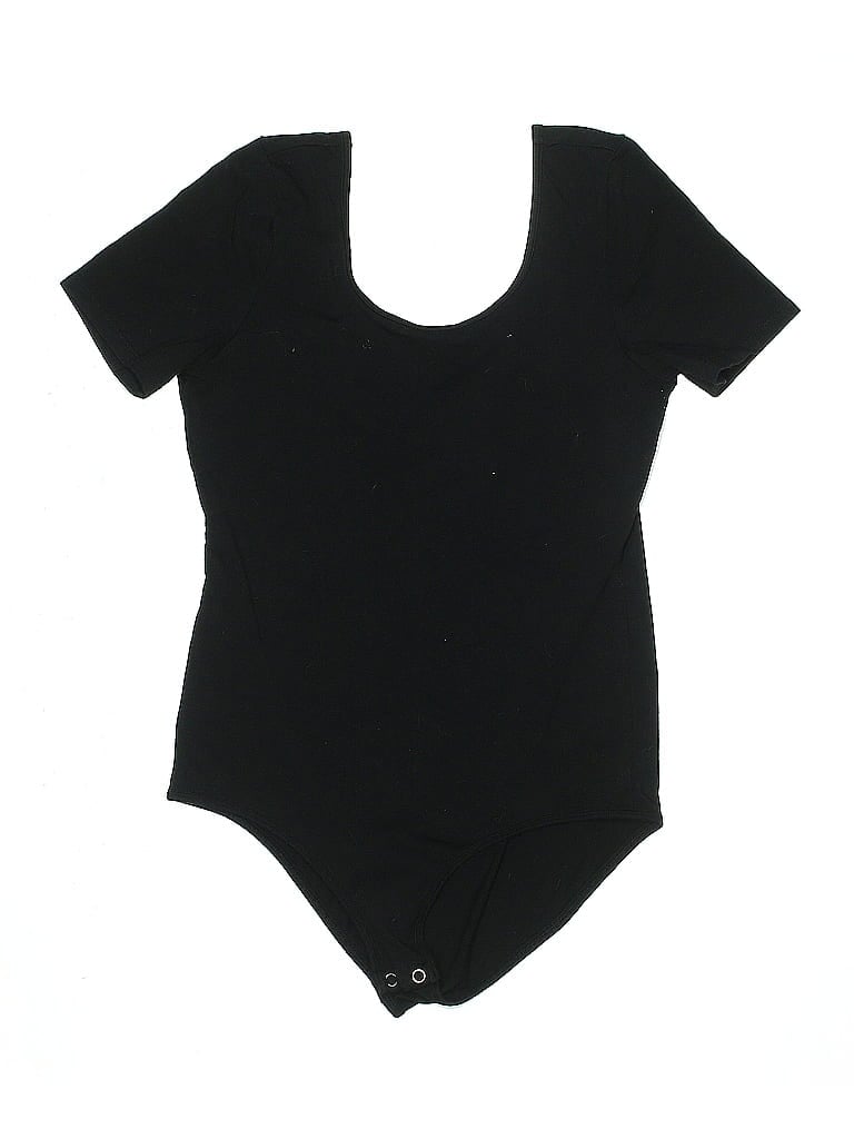 Pre-owned Xhilaration Bodysuit In Black