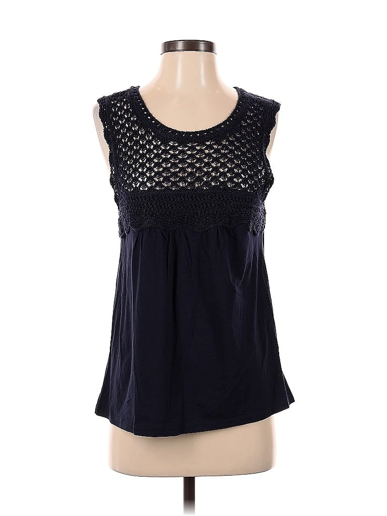 Click to view more detailed imagery on our partner's website Pre-owned Ann Taylor Loft Sleeveless Blouse In Blue